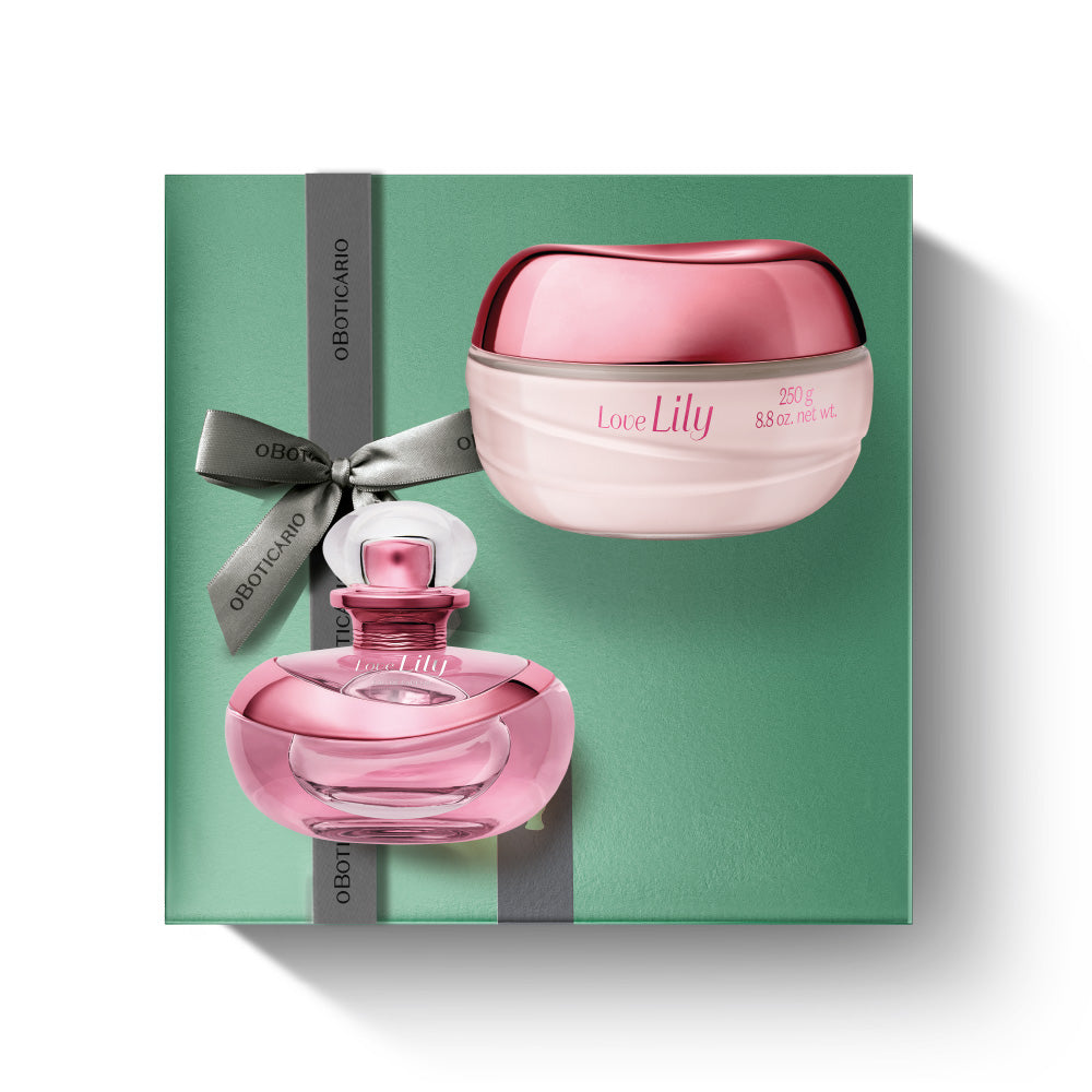 Kit de Natal Perfume Love Lily