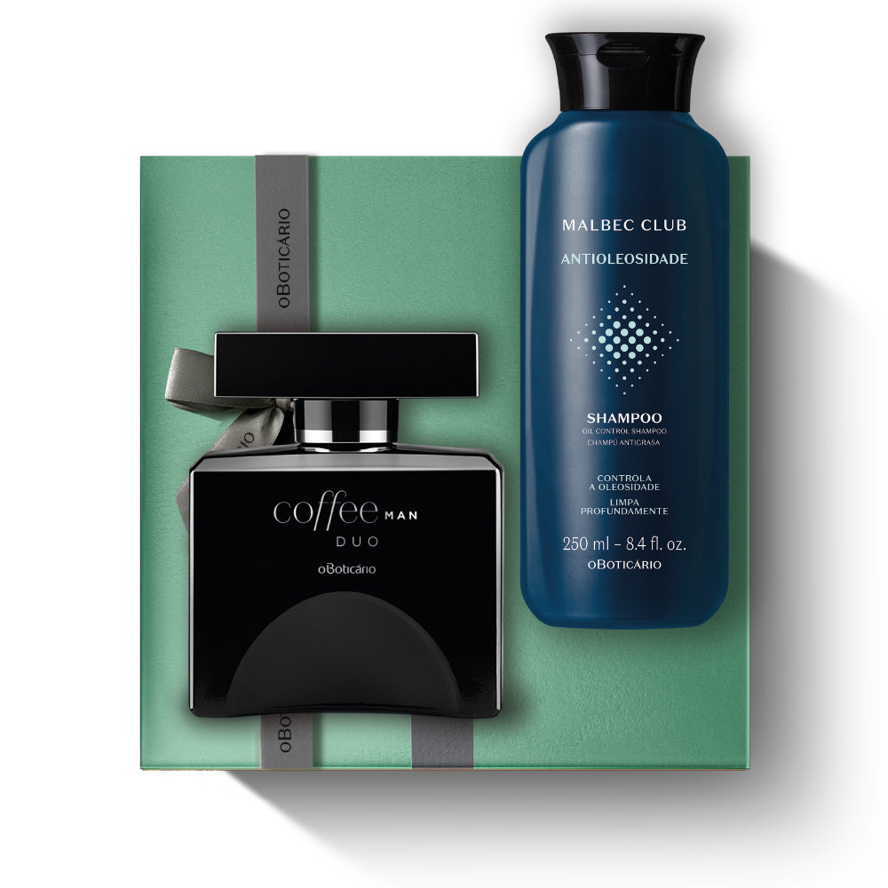 Kit de Natal Perfume Coffee Man Duo