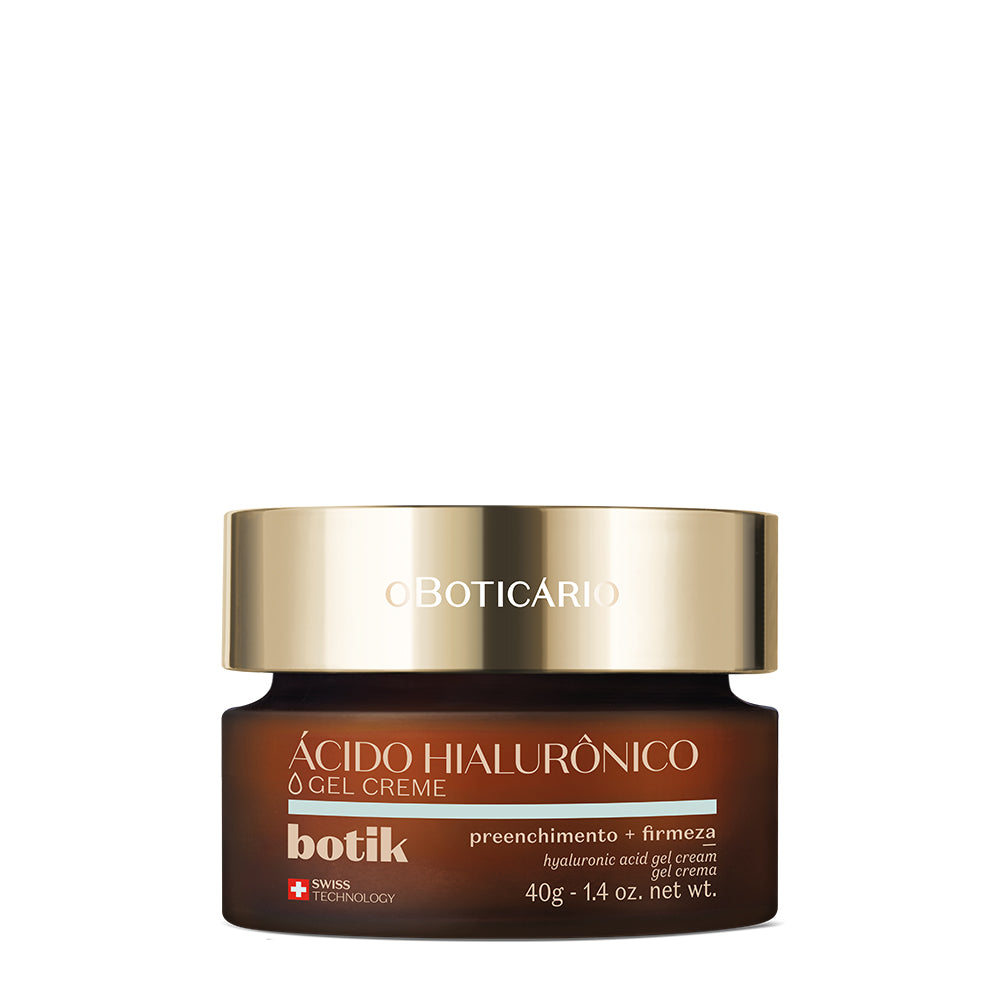 Gel Creme Facial Ácido Hialurónico Botik, 40g