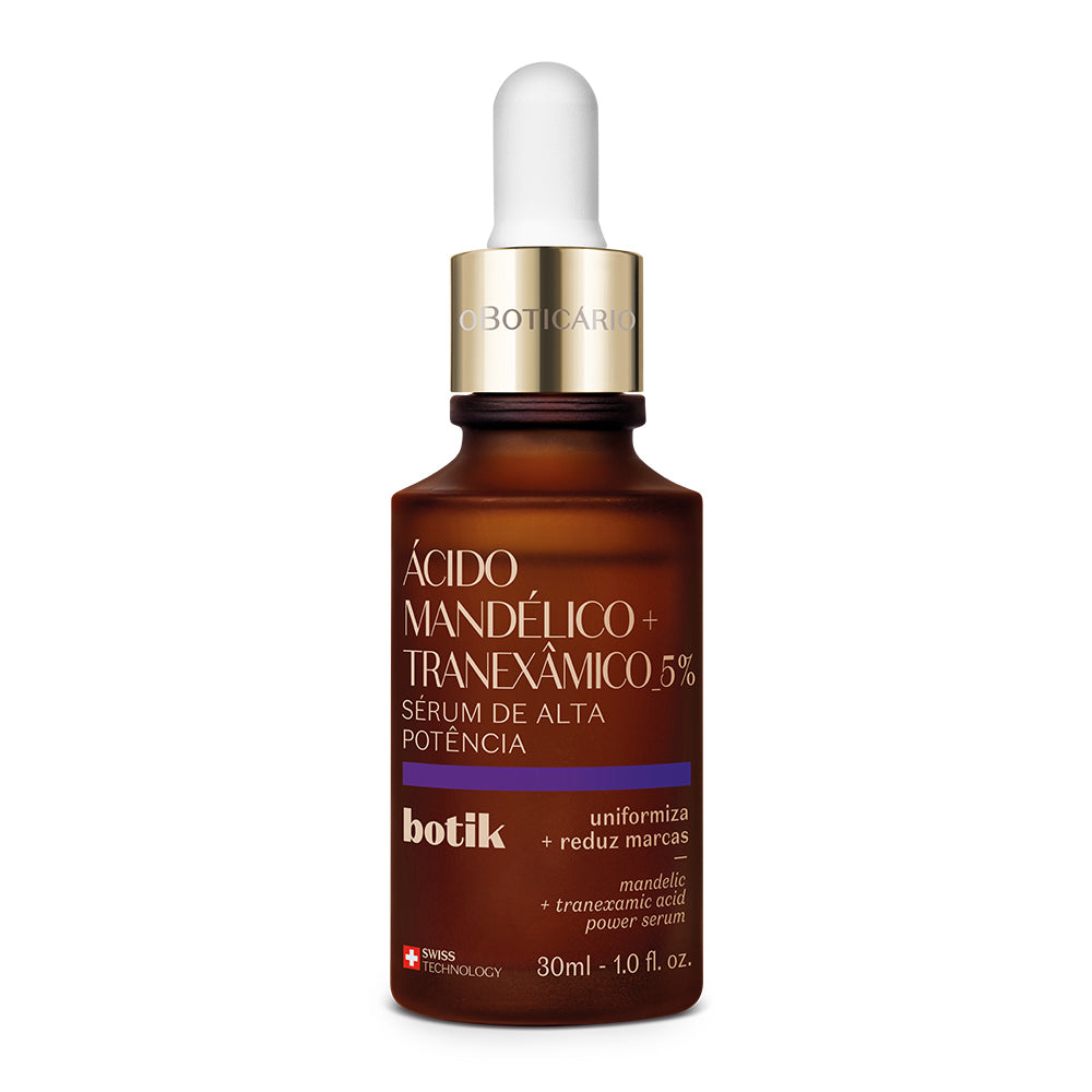 Sérum de Alta Potência Ácido Mandélico + Tranexâmico 5% Botik 30ml